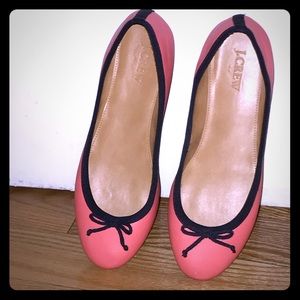 J.Crew pink ballet flats